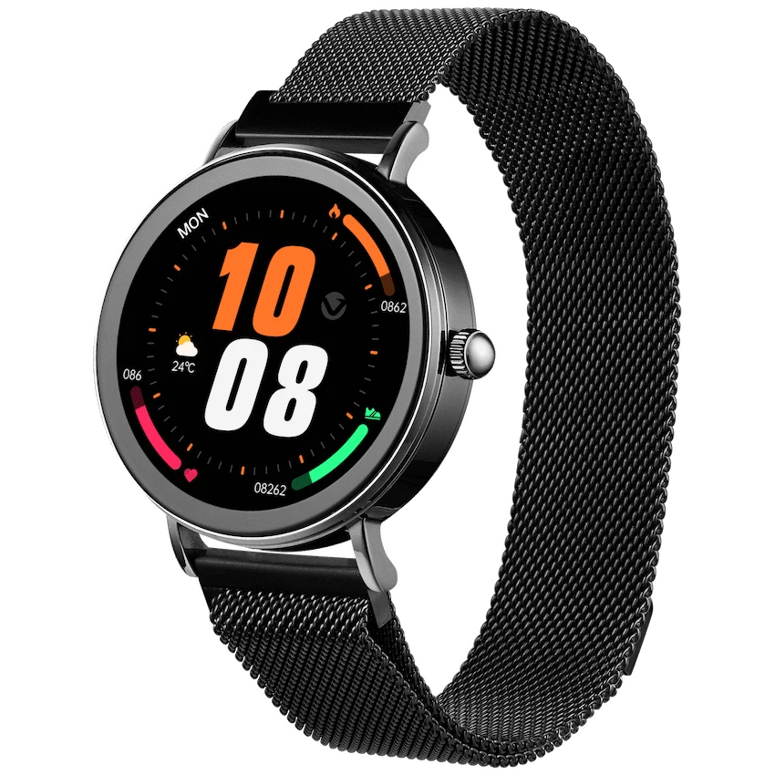 Volkano Valencia Series Ladies Smart Watch - Black