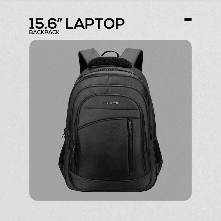 Volkano Spectre 15.6" Laptop Backpack - Black - Image 3
