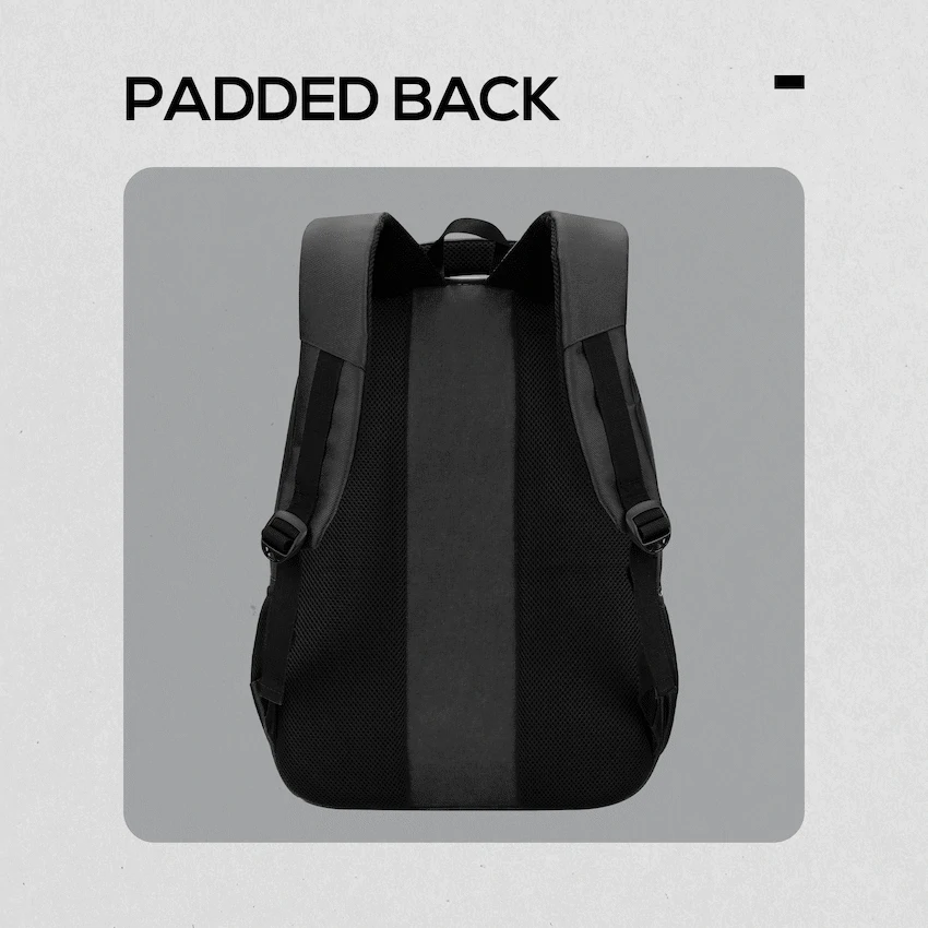 Volkano Spectre 15.6" Laptop Backpack - Black - Image 6