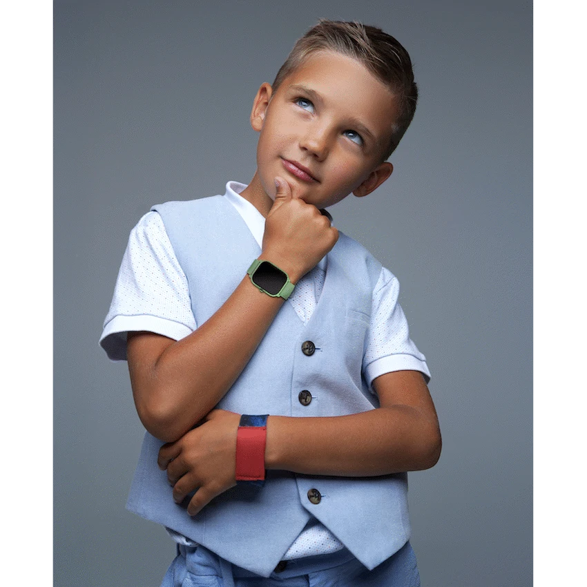Volkano Vivo Series Kids Smart Watch - Sage Green - Image 6