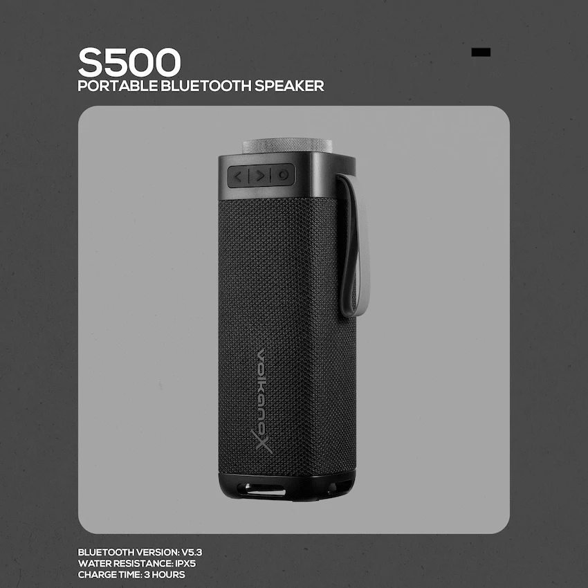 VolkanoX S500 Portable Bluetooth Speaker - Image 4