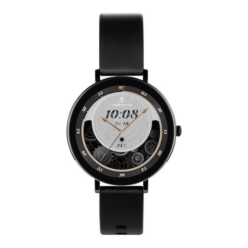 Volkano Aurora Series Ladies Smart Watch - Black - Image 8