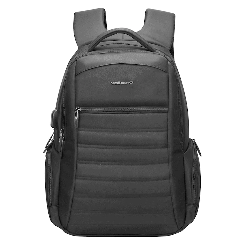 Volkano Boston 15.6" Laptop Backpack - Black - Image 6