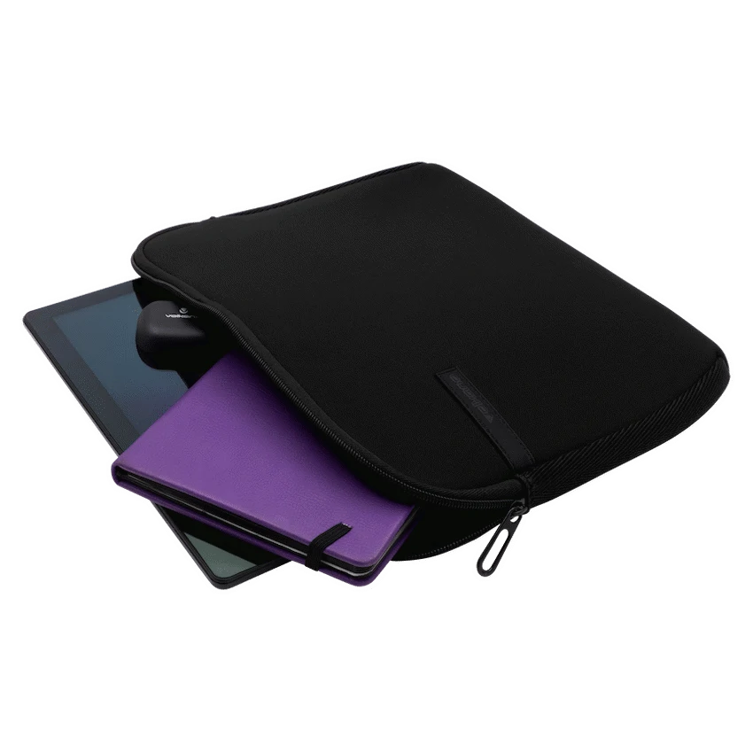 Volkano Wrap series 13.3" Laptop sleeve Black - Image 3