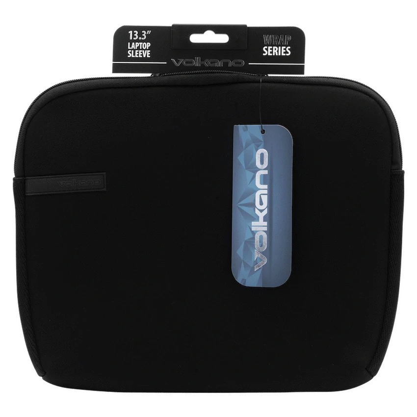 Volkano Wrap series 13.3" Laptop sleeve Black - Image 8