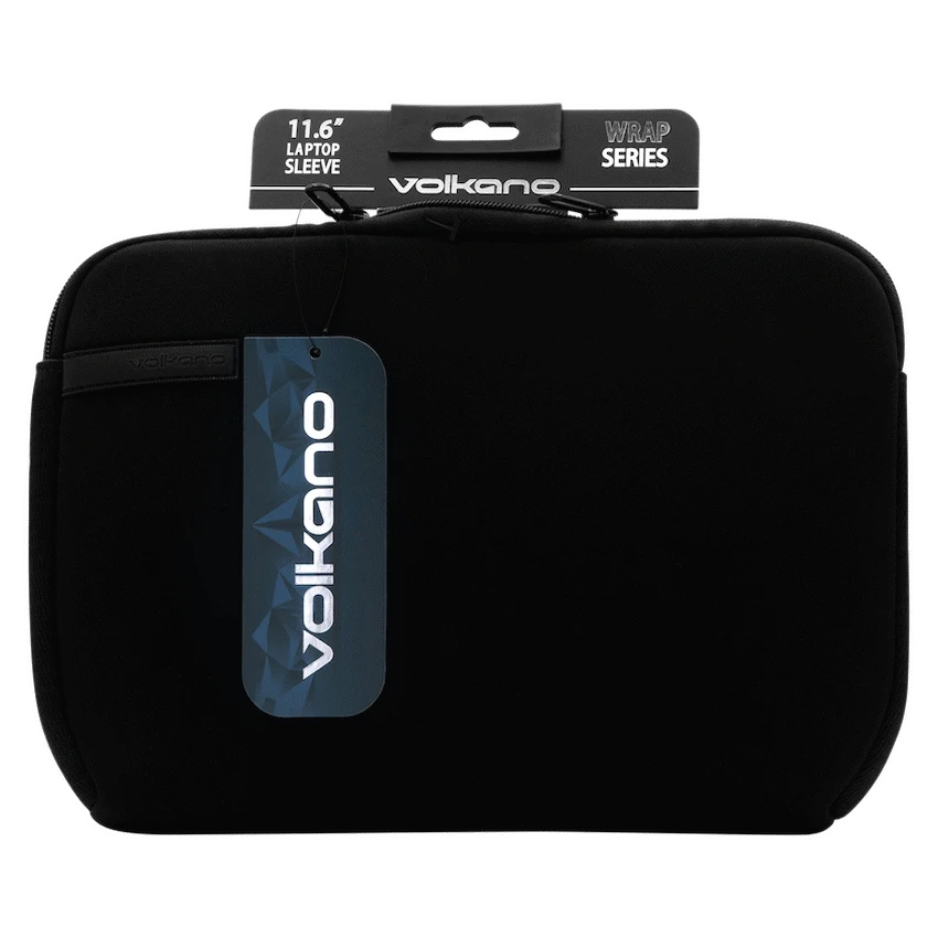 Volkano Wrap series 11.6" Laptop sleeve Black - Image 5