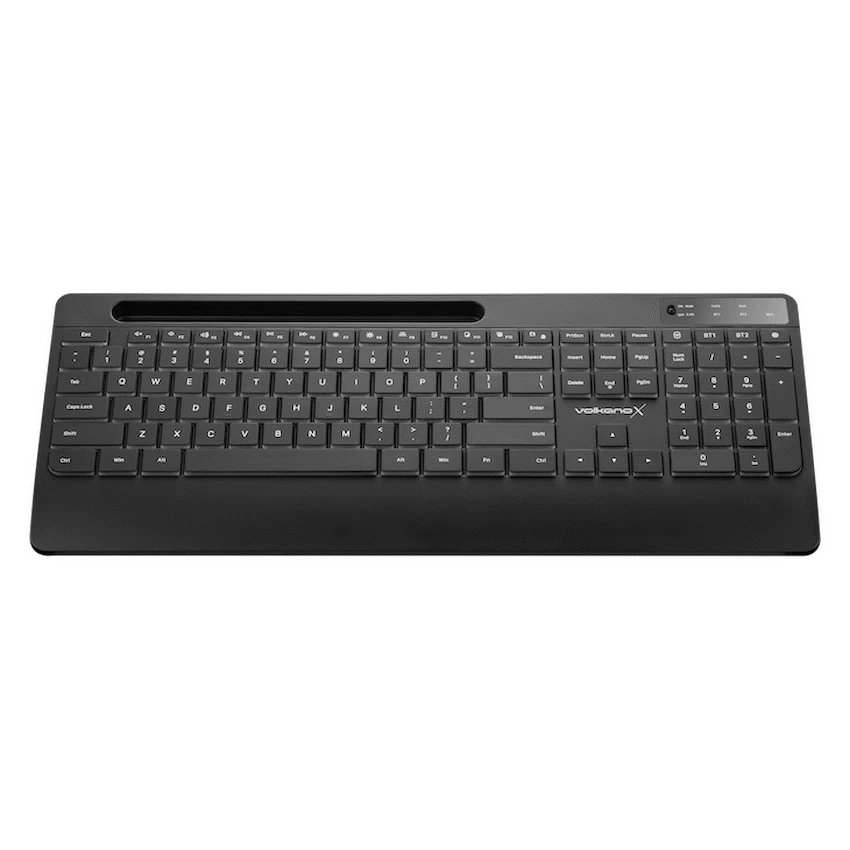 VolkanoX Gem Bluetooth Wireless Keyboard and Mouse - Black - Image 7