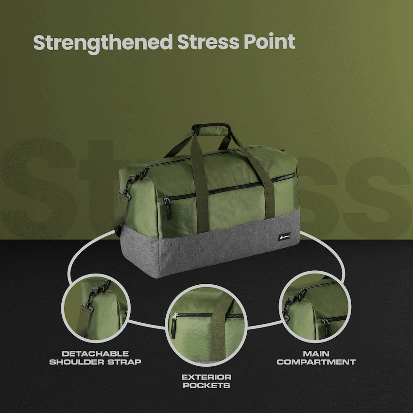 Volkano Corporal 43l Duffle - Khaki - Image 8