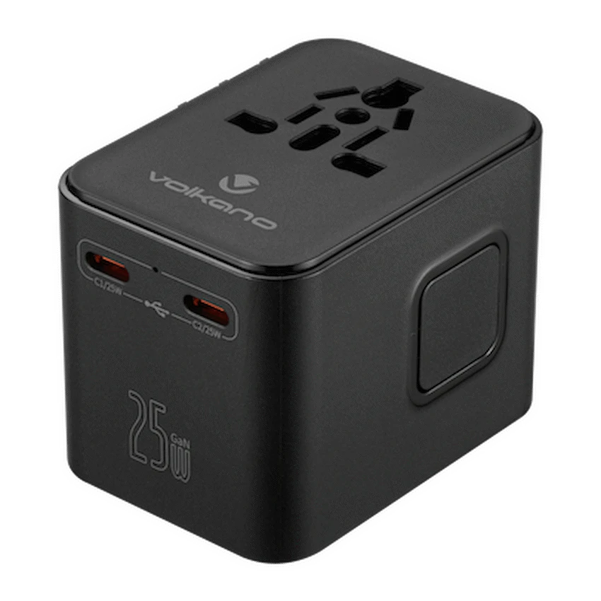 Volkano Worldwide Series Travel Adapter PD 25w + QC - Image 4