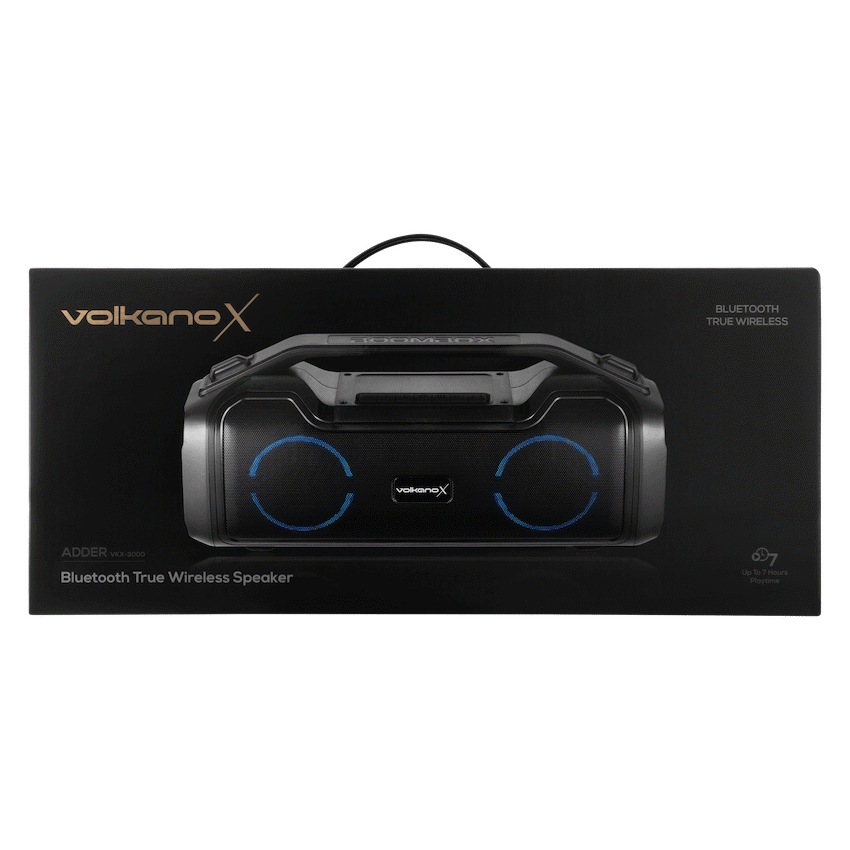 VolkanoX Adder Series Bluetooth Speaker - Black - Image 9