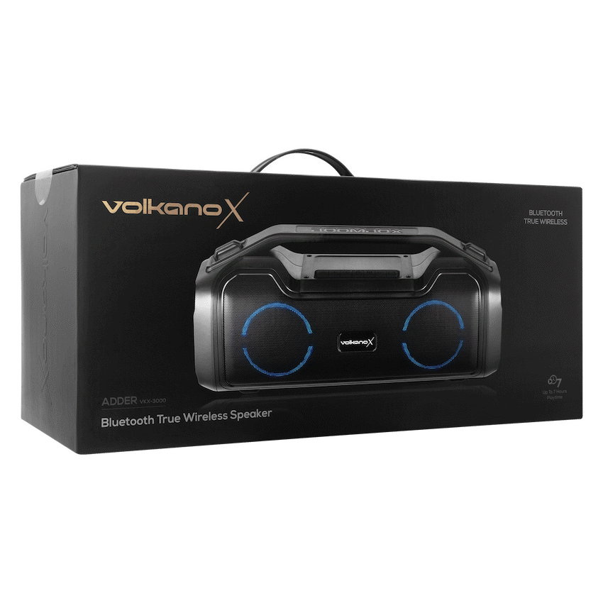 VolkanoX Adder Series Bluetooth Speaker - Black - Image 10