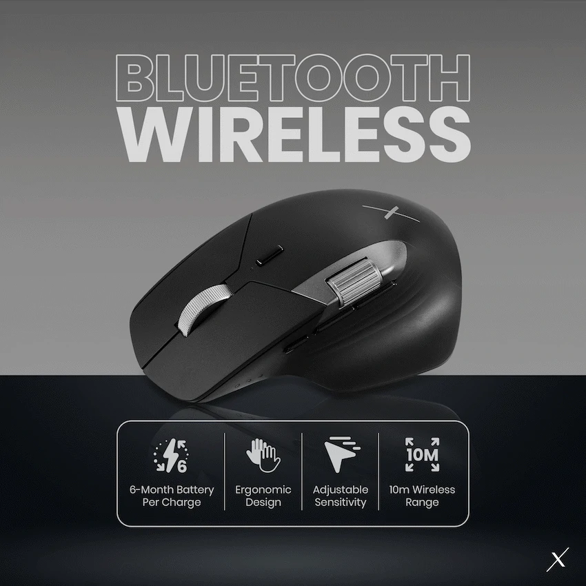 VolkanoX Xeno Series Bluetooth Wireless Mouse - Image 7