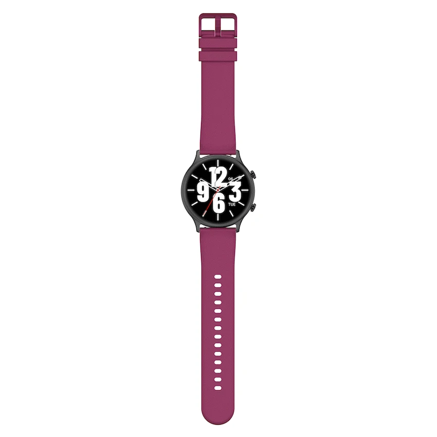 Volkano Halo Series Smartwatch - Burgundy - Image 5