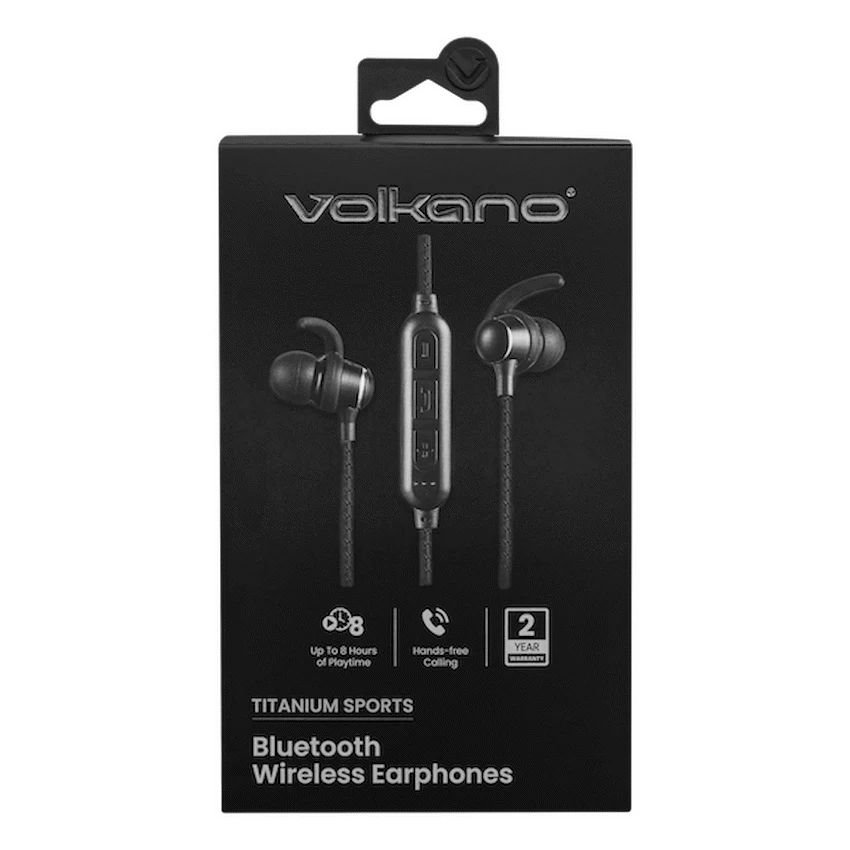 Volkano Titanium Sports Series Bluetooth Earphones - Image 2