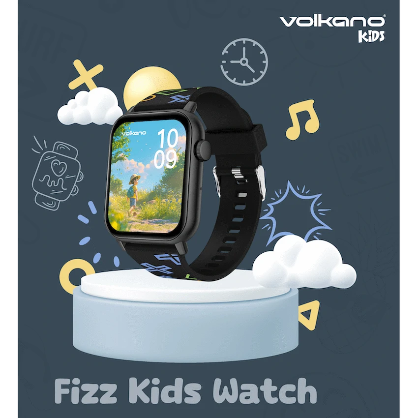 Volkano Fizz Kids Watch - Black - Image 6
