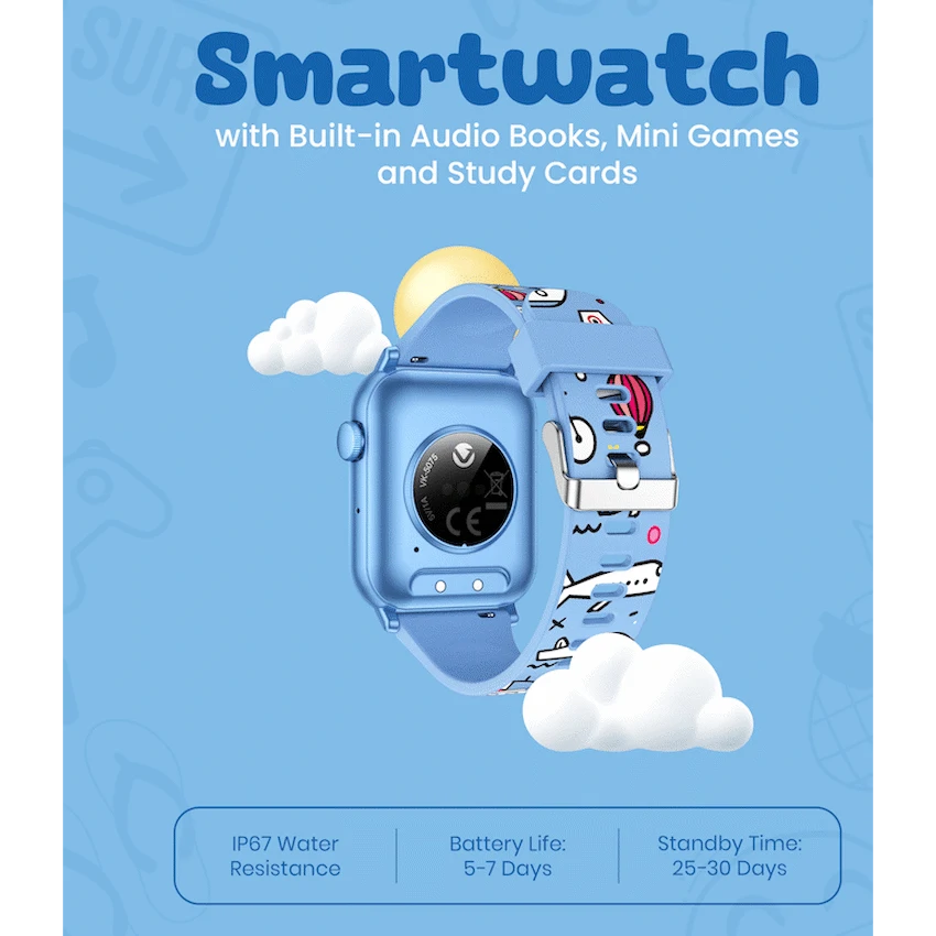 Volkano Fizz Kids Watch - Blue - Image 8