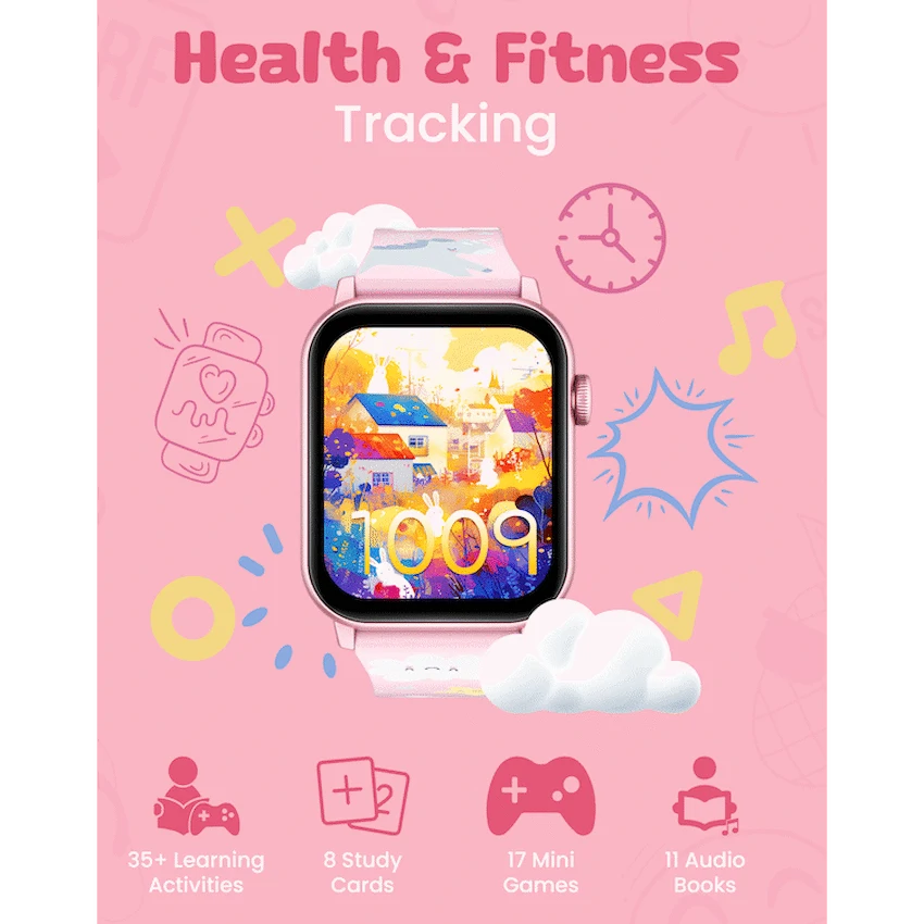 Volkano Fizz Kids Watch - Pink - Image 8