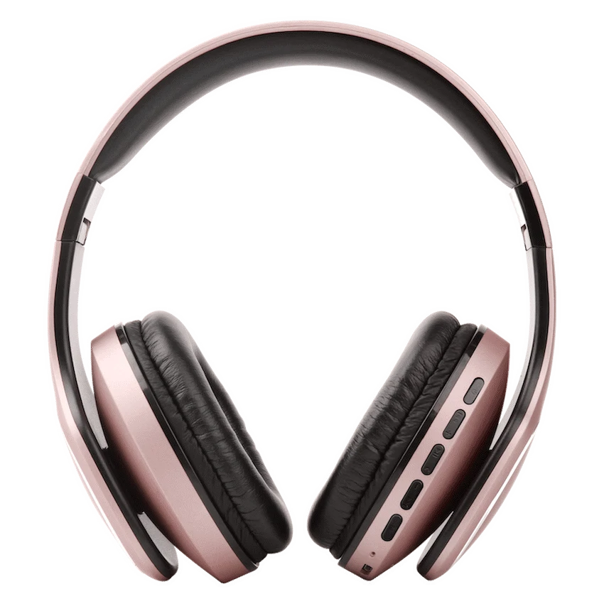 Volkano Phonic Series Bluetooth Full-Size Headphones - Rose Gold - Image 4