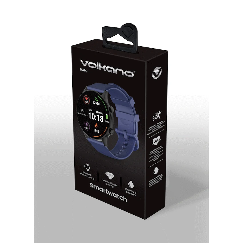 Volkano Halo Series Smartwatch - Denim Blue - Image 4