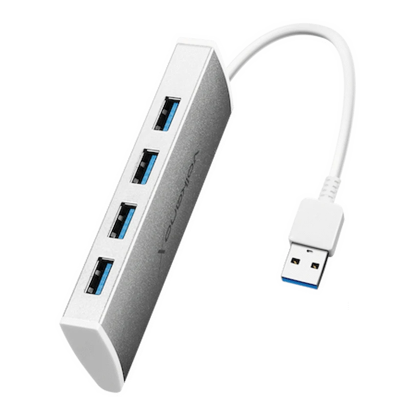 VolkanoX Media Series 4-Port USB Hub with Power Cable - Image 4