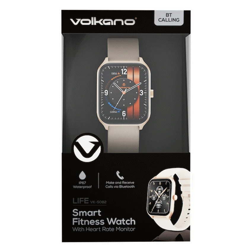 Volkano Life Series Smart Watches - Gold - Image 4