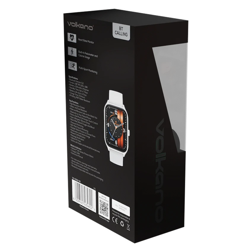 Volkano Life Series Smart Watches - Silver - Image 4