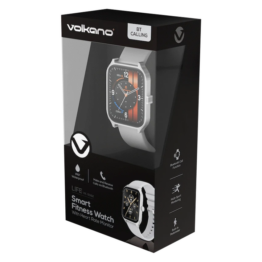 Volkano Life Series Smart Watches - Silver - Image 9