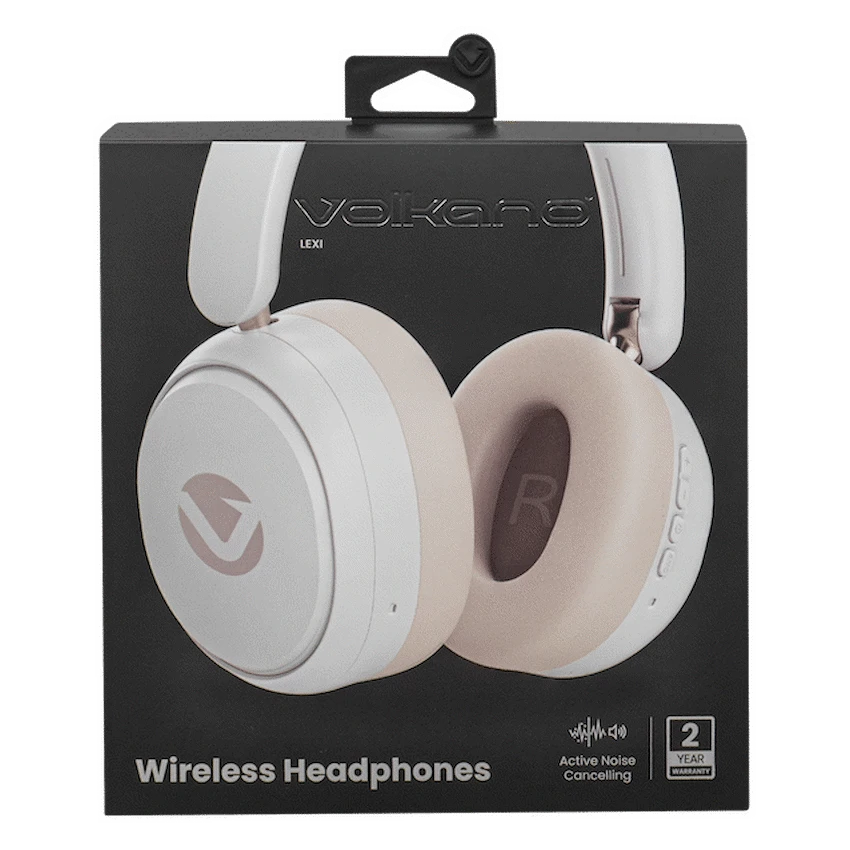 Volkano Lexi Bluetooth Headphone with ANC - Nude - Image 4