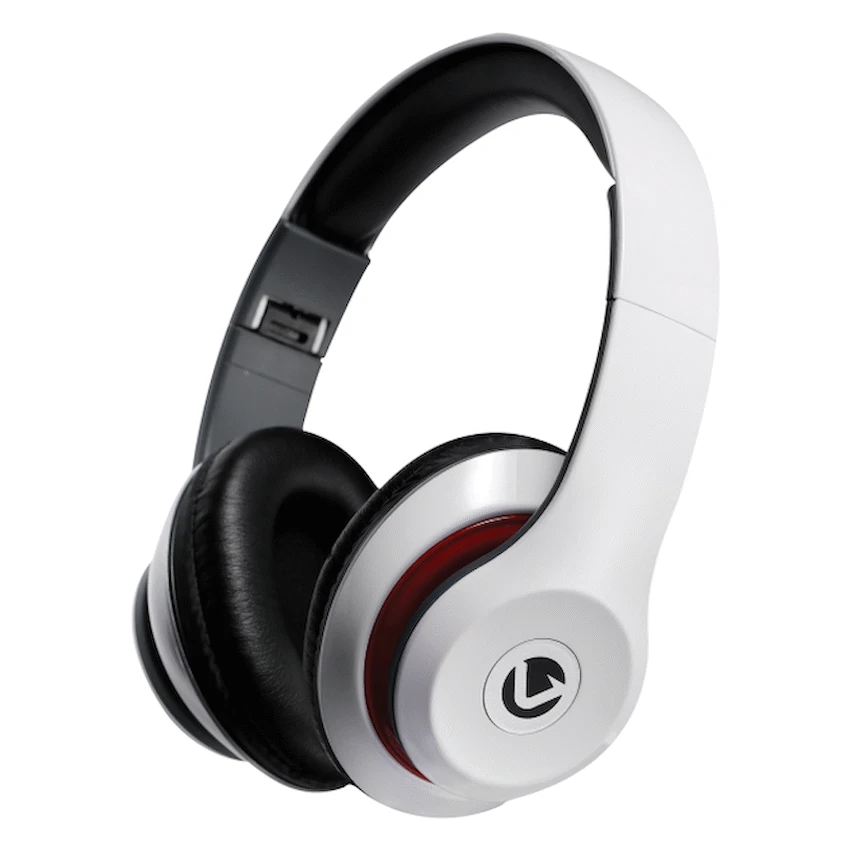 Volkano Falcon Series Headphones with Microphone - White